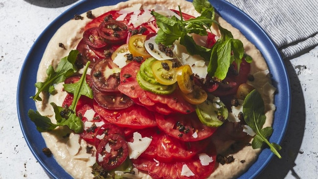 Vibrant: tomato tonnato. Picture: Craig Wall