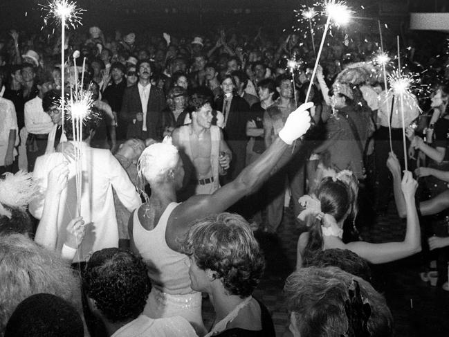 Studio 54 in its prime from SBS documentary The War on Disco.