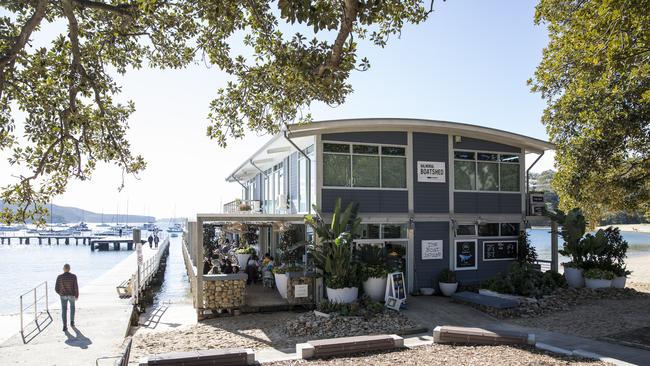 Exterior of The Boathouse in Balmoral. Picture: Dylan Robinson