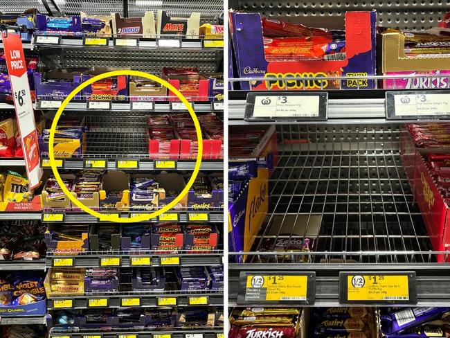 ‘Gone’: $2 supermarket item you can’t find. Picture: news.com.au