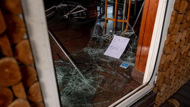 The Exotic North Indian Cuisine restaurant was one of many businesses recently broken into. Photograph: Che Chorley