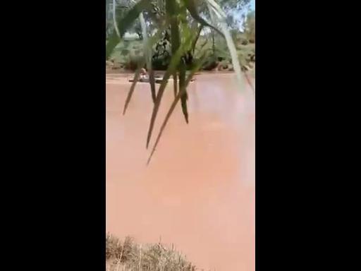Man rescued after car washed away trying to cross the Derwent River