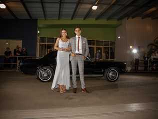 DRESSED TO IMPRESS: Amy Lapthorne & Michael Baird at the Dalby Christian College formal. Picture: Susan Jacobs Photography