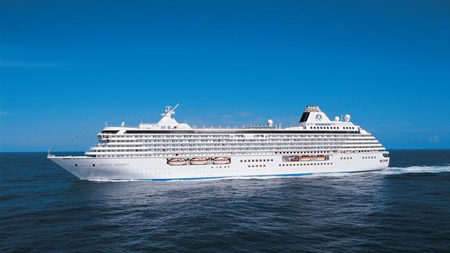 Crystal Serenity will sail from Brisbane to Singapore through PNG.