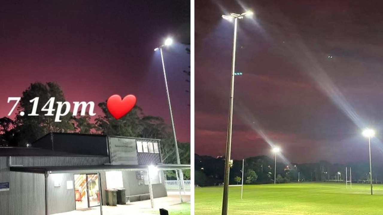 Palmwoods Junior Rugby League and Caboolture Snakes Junior Rugby League shining their lights for Levi Hanna.