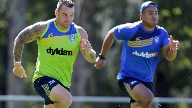 Anthony Watmough is just the player the Eels needed to stiffen up their pack. Picture: Stephen Cooper