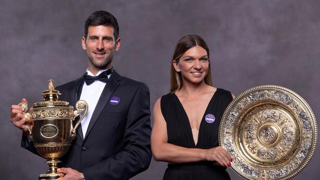 Novak Djokovic and Simona Halep may not get a chance to defend their title.