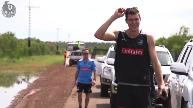 Mason Cox (Video: Collingwood)