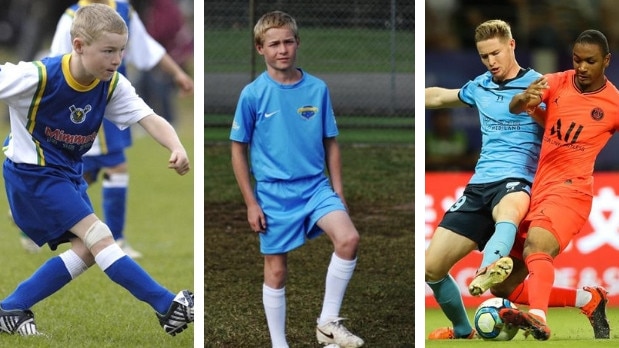 Harry Van der Saag has gone from talented youngster to earning a contract in the Sydney FC squad for the A-League