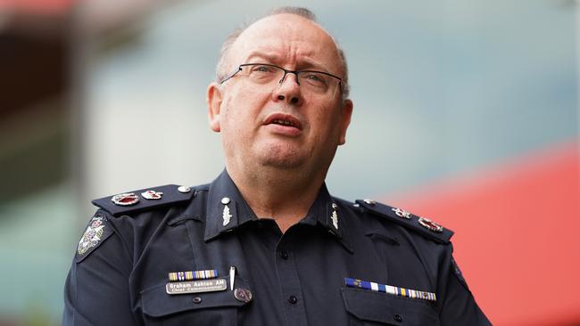 Chief Commissioner Graham Ashton. Picture: AAP
