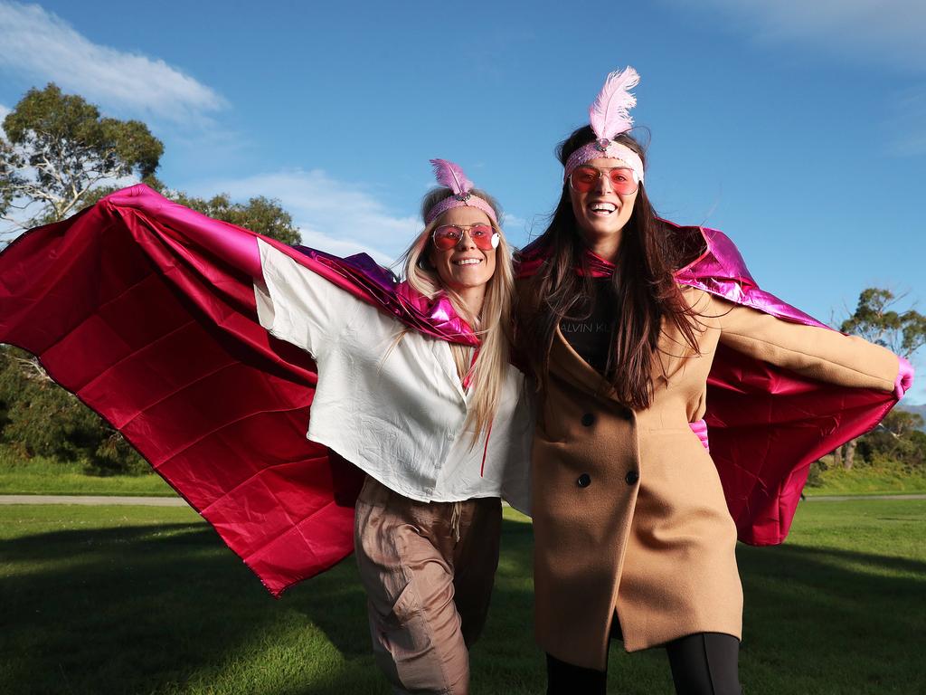 Amelia Jones and Lucy Prebble were the MC’s for the event. Picture: Nikki Davis-Jones