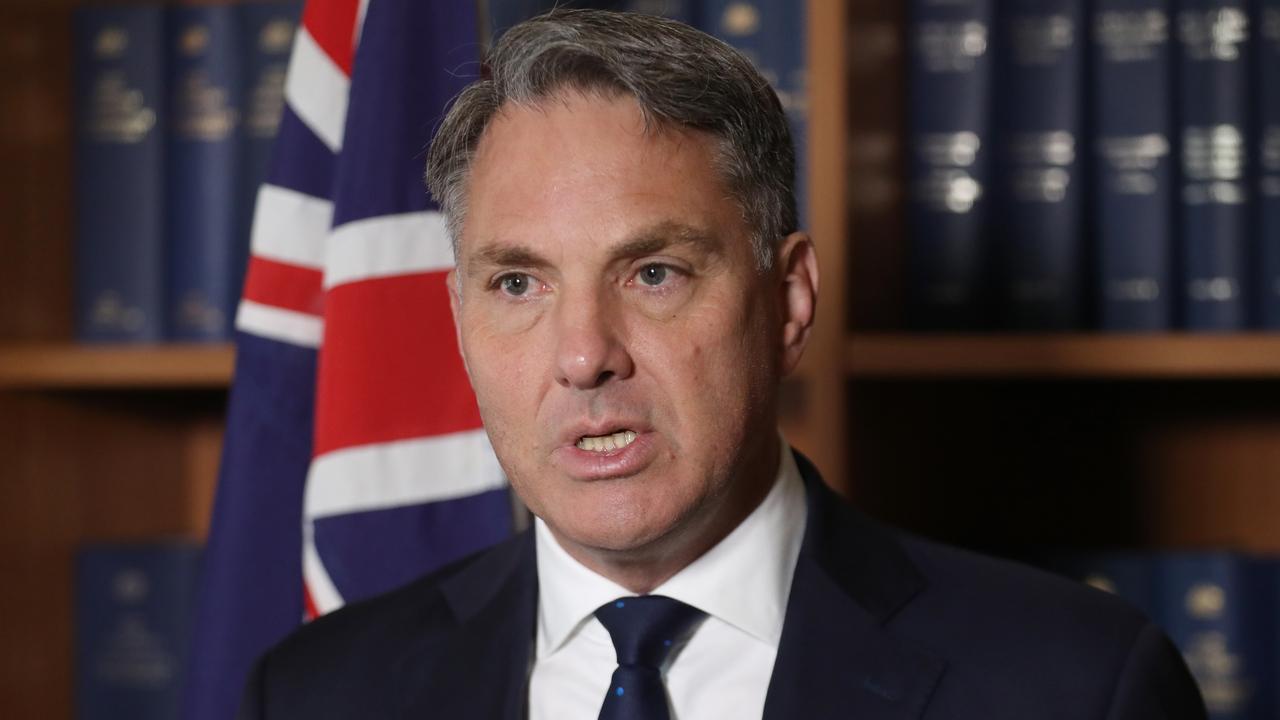 Deputy Prime Minister Richard Marles said the previous government’s ‘climate wars’ had created the crisis. Picture: NCA NewsWire / David Crosling