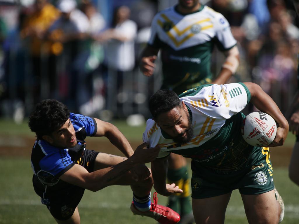 Koori Knockout - Day 4 Mens Semi Final Bourke Warriors v Nanima Common Connection Monday, 7 October 2024 Hereford St, Bathurst NSW 2795, Australia, Picture Warren Gannon Photography