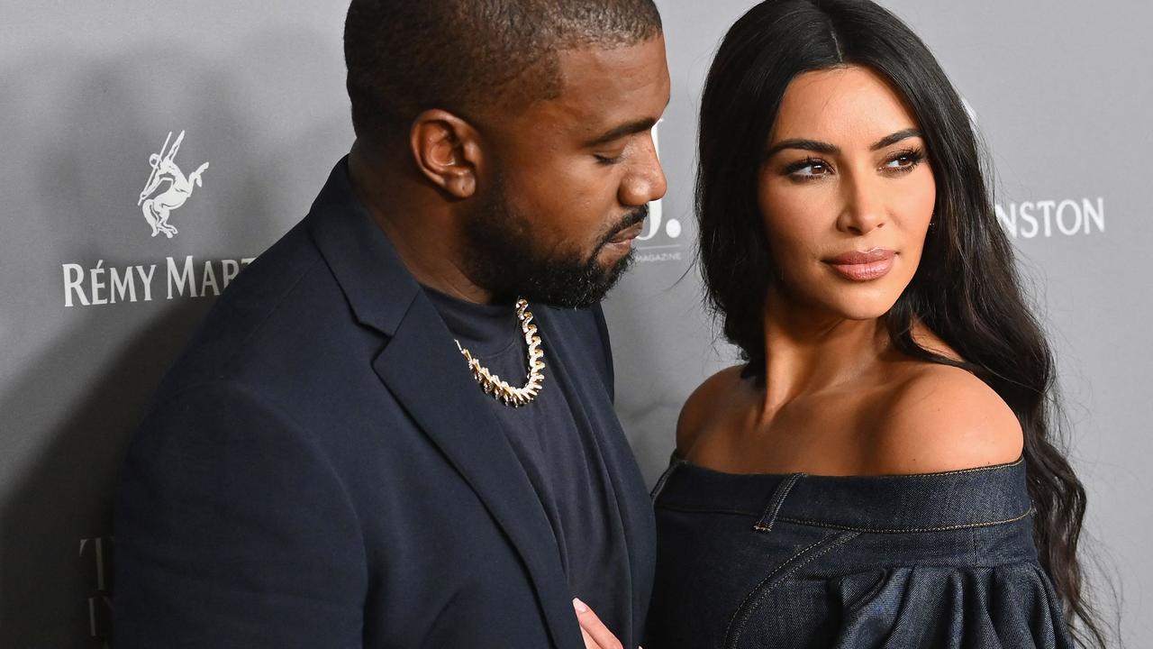 Kanye and Kim are getting divorced. Picture: Angela Weiss / AFP