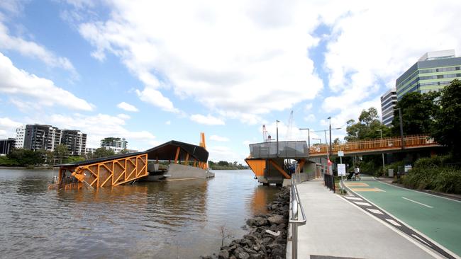 The Milton Ferry terminal, pictured in April, is still not open. Photo: Steve Pohlner