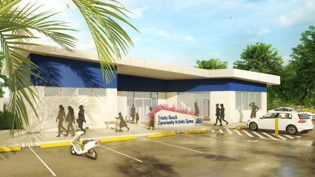 Artist impressions of the new Trinity Beach Community Hall. Picture: Cairns Regional Council