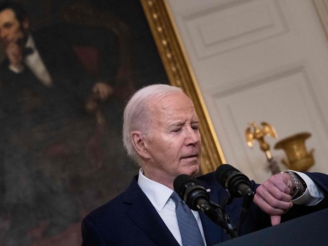 Thursday’s verdict rocked a race between Trump and Biden. Picture: Brendan Smialowski/AFP