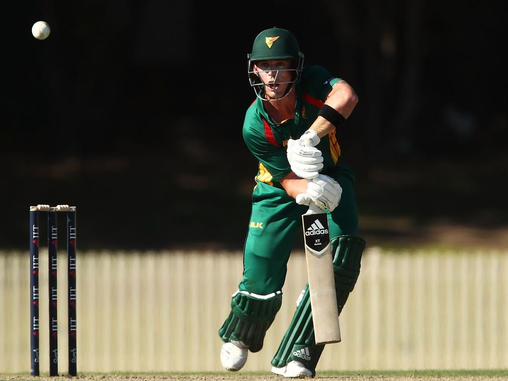 George Bailey bowled for a duck in final innings for Tasmania