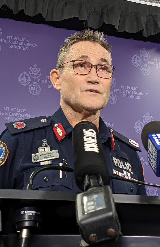 Assistant Commissioner Michael White told coroner Elisabeth Armitage that domestic violence rates in the Territory had hit record breaking levels, with no sign of decline. Picture: Jason Walls