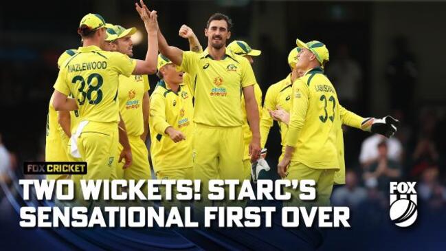 2 wickets! Starc's STUNNING opening over