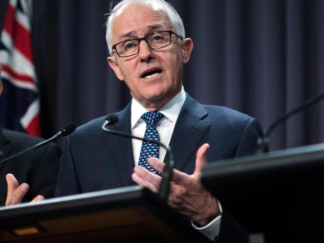 Former Prime Minister Malcolm Turnbull will resign from Parliament on Friday. Picture: Sean Davey / AFP