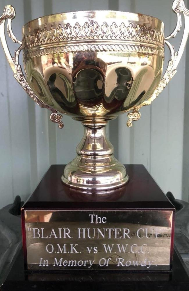 Wonthaggi Club and OMK play for the Blair Hunter Cup.