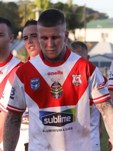 Jed Silvester (middle) was resigned to the Roosters first grade side for 2023.