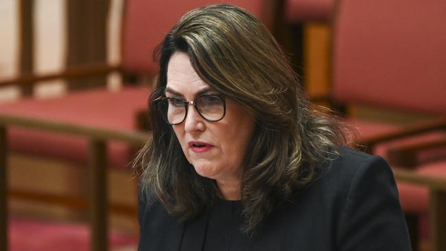 Senator Deborah O'Neill is leading the charge against PwC and ethical behaviour. Picture: NCA NewsWire/Martin Ollman