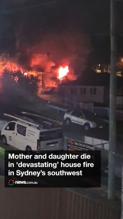 Mum and daughter killed in horror Sydney house fire