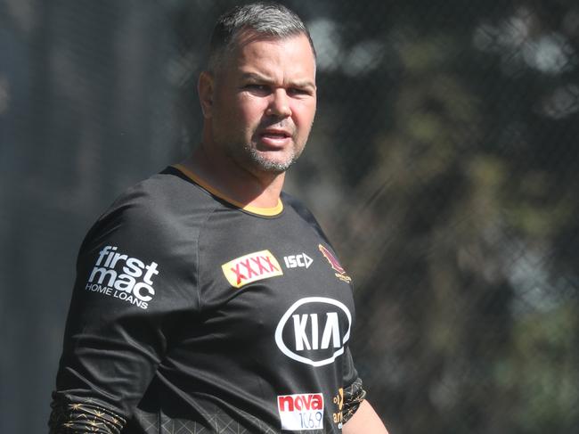 Anthony Seibold has hit back at Phil Murphy. Picture: Annette Dew