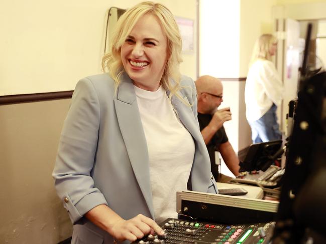 Producer/director Rebel Wilson at the rehearsal space for her new film The Deb, which starts filming next week. Picture: Tim Hunter