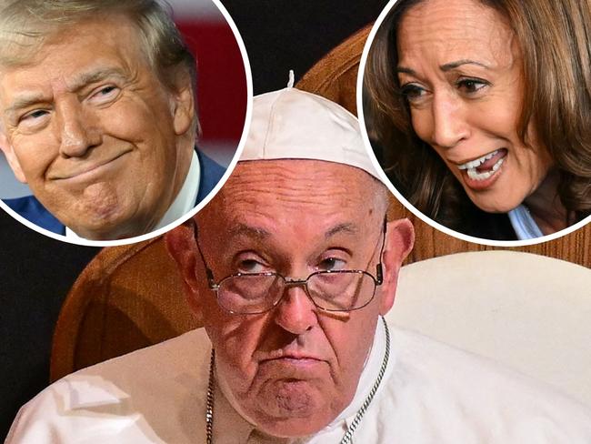 ‘Two evils’: The Pope slams Trump, Harris