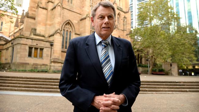 John Collier, headmaster of St Andrew’s Cathedral School in Sydney. Picture: Dan Himbrechts