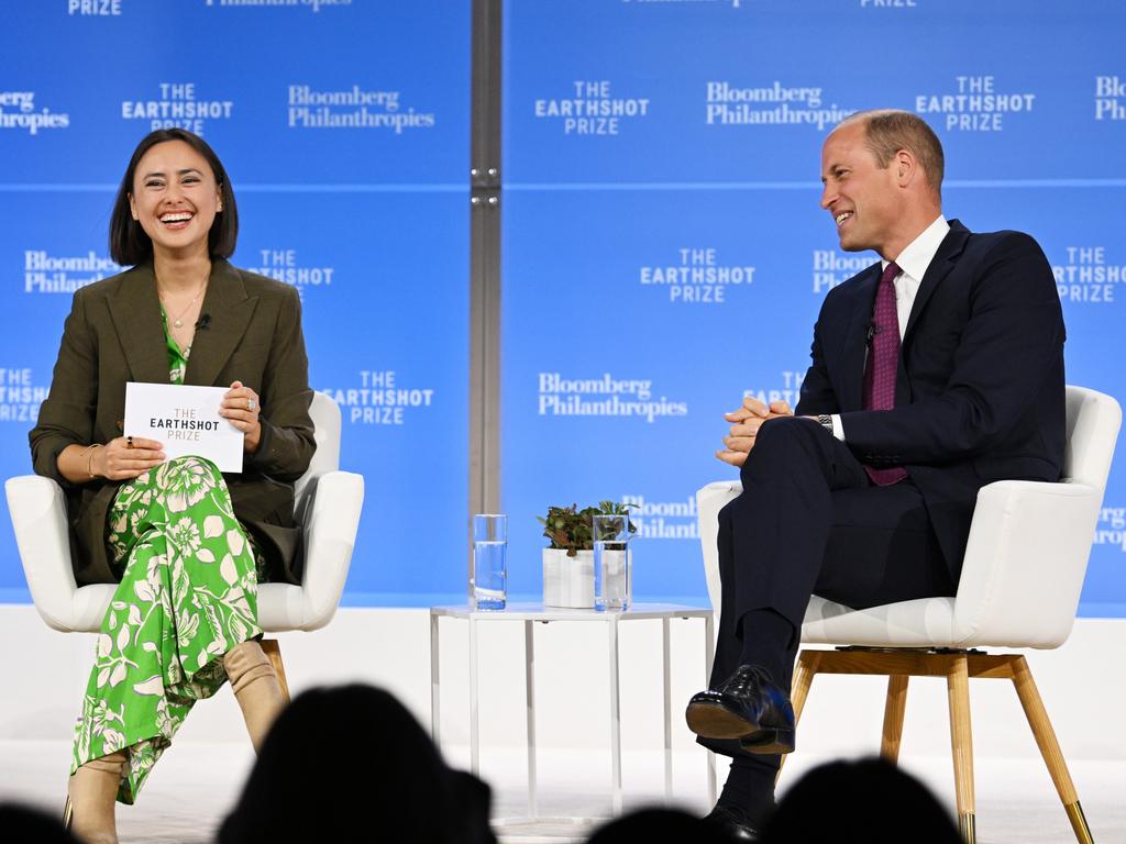 William’s week in New York represented quite the win for the monarchy and planet Earth. Picture: Bryan Bedder/Getty Images for Bloomberg Philanthropies