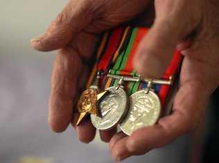 RAF Veteran's medals. Picture: Cade Mooney