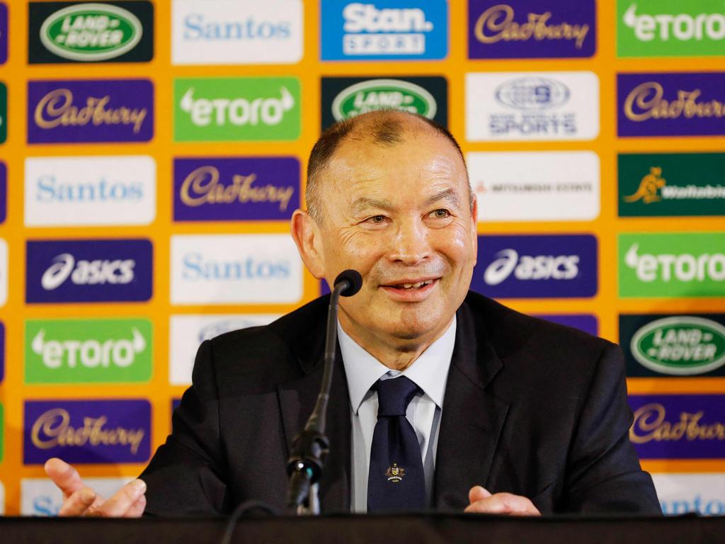 Eddie Jones is pleased with the Wallabies’ 2023 schedule. Picture: Karen Watson / Rugby Australia / AFP