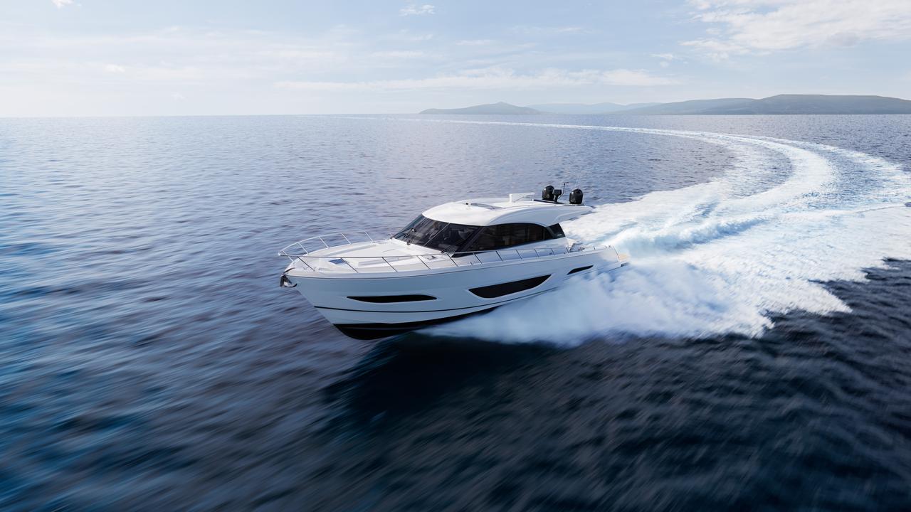 Maritimo's S60 Sedan Motor Yacht which will be launched at the 2025 Sanctuary Cove International Boat Show.
