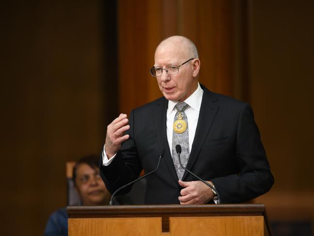 Governor-General David Hurley says politicians have the opportunity to come together to tackle important issues with a fresh outlook. Picture: Getty