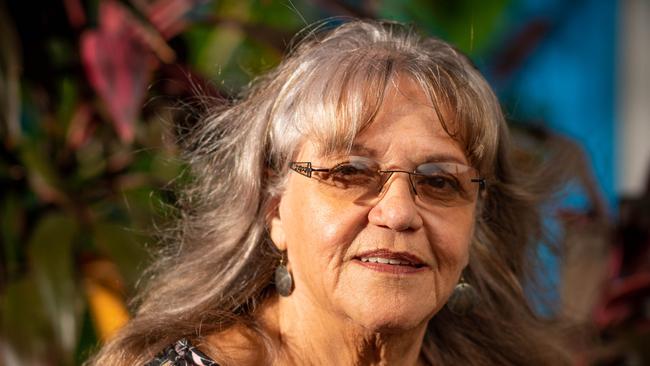 Indigenous woman Colleen Rosas dropped out of school in year 8 and now she's starting a law degree as a grandmother. Photograph: Che Chorley