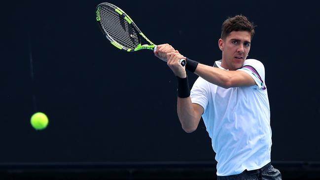 Thanasi Kokkinakis says making the Tokyo Olympics would be a wonderful achievement give his recent injuries. Picture: Graham Denholm/Getty Images