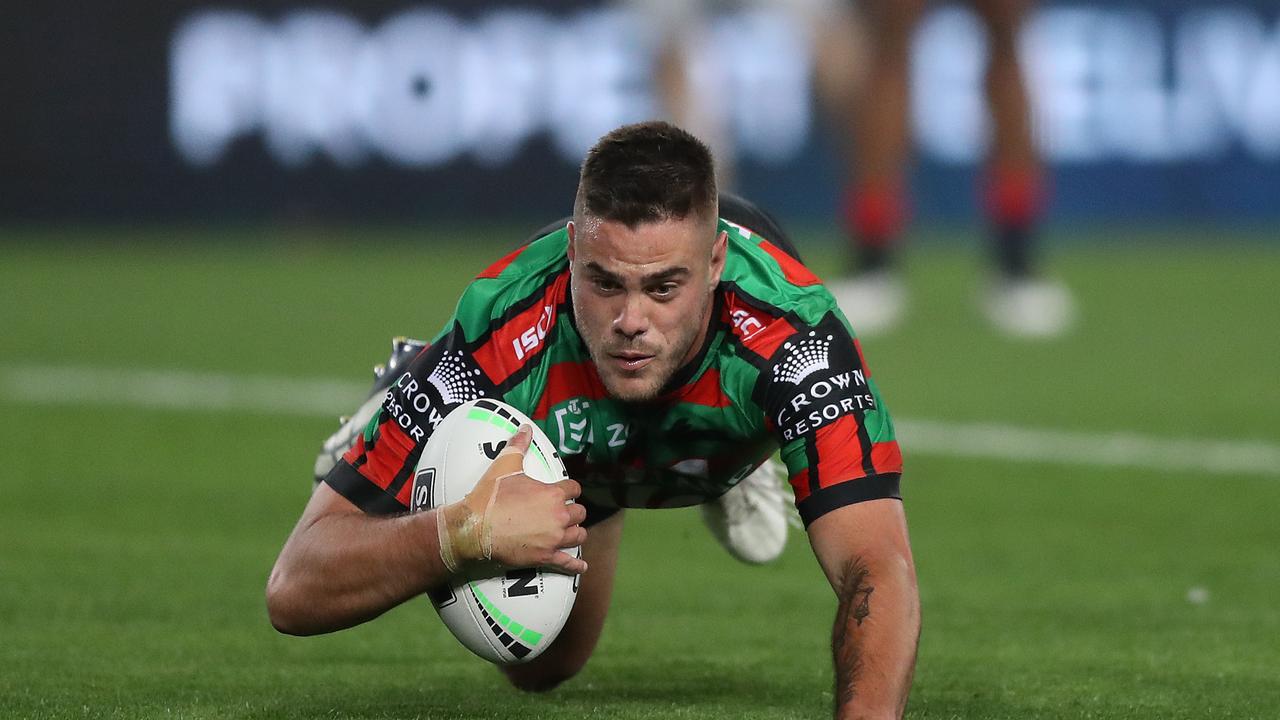 Souths Corey Allan was linked with a move to Melbourne but the Storm, but the speculation is wide of the mark. Picture: Brett Costello