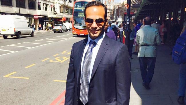 US aide George Papadopoulos.