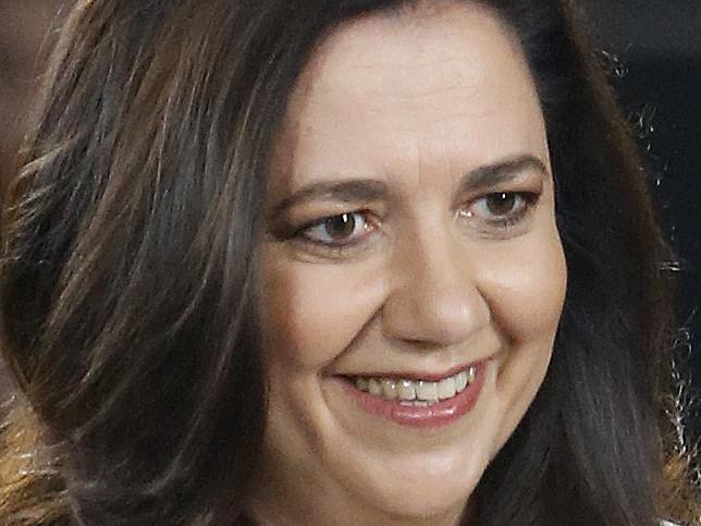 Annastacia Palaszczuk (ALP) pictured during the Sky News, Courier Mail leaders forum at the Broncos Leagues Club with Annastacia Palaszczuk (ALP), Tim Nicholls (LNP) and Steve Dickson (One Nation) ahead of the 2017 Queensland State Election. Brisbane 16th of November 2017.   (AAP Image/Josh Woning)