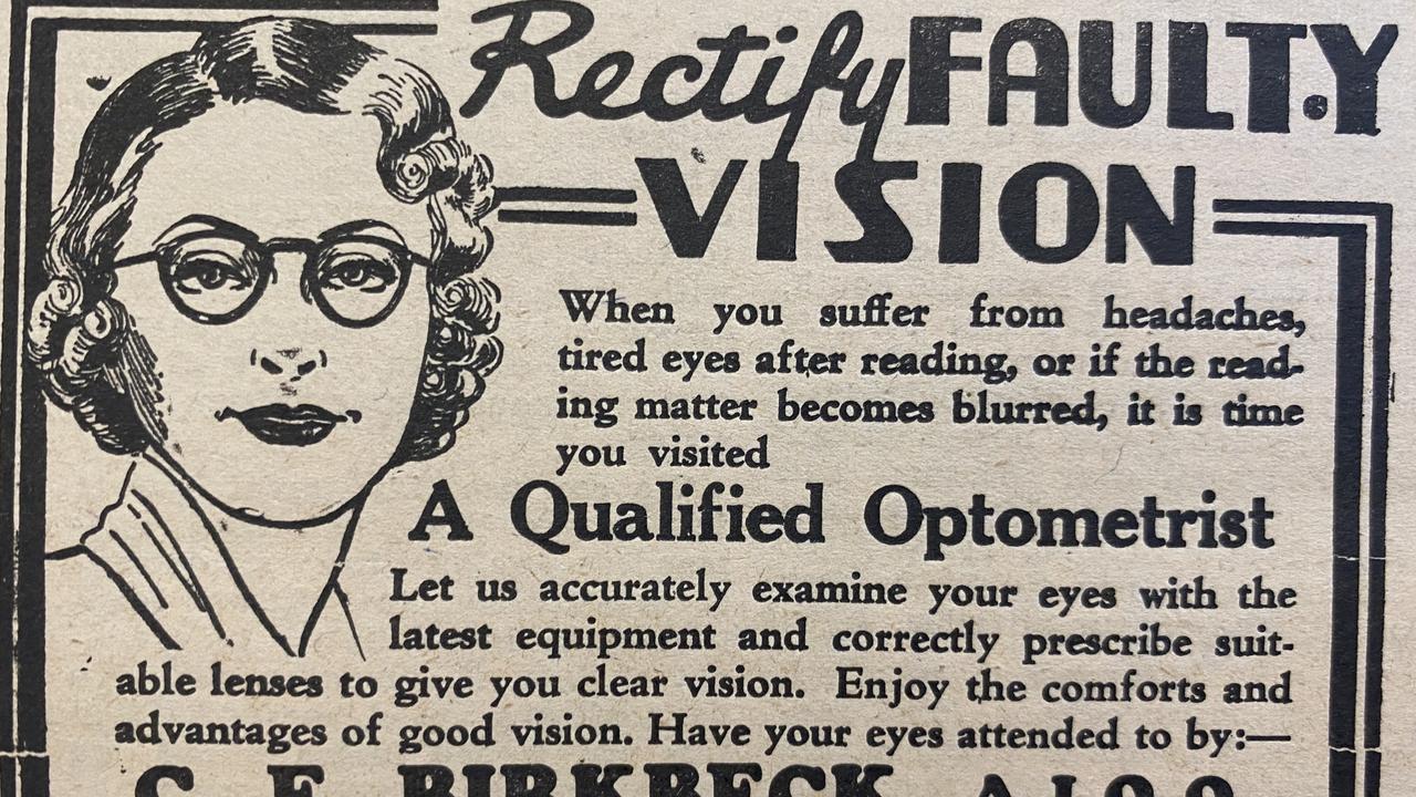 Reading glasses at CE Birkbeck.