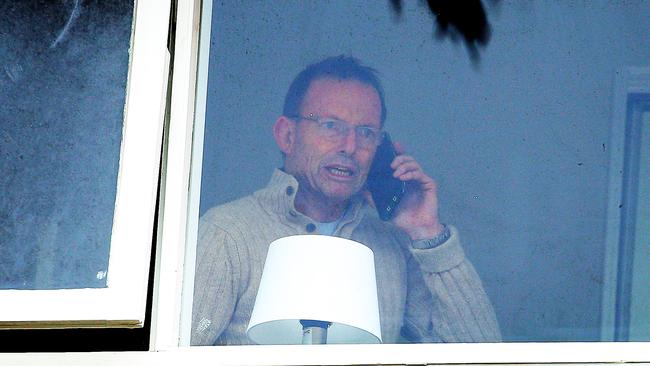 Tony Abbott pictured in Sydney at the weekend. Picture: Sam Ruttyn