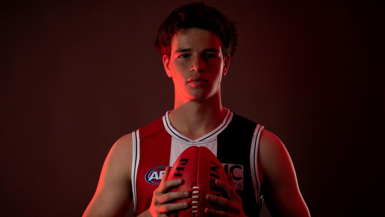 The Saints took talented South Australian prospect Mattaes Phillipou with their first pick in the 2022 draft. Picture: Getty