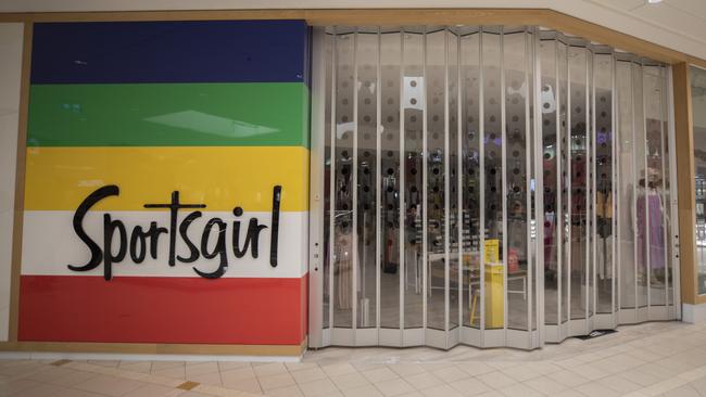 The Sportsgirl store at the Eastlands Shopping Centre was one of the businesses hit hardest by the heavy rain.