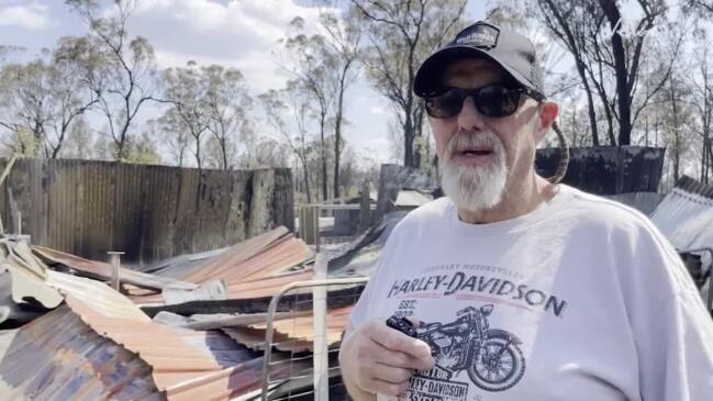 Interview with Mitch Kelly who lost his home in the Tara fires