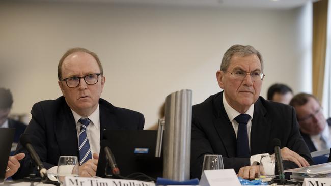 ASIC members Tim Mullaly and chair Joe Longo. Picture: Jane Dempster