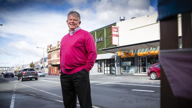 Robert Mallett from the small business council of Tasmania. Photo taken on 17th August 2020. Picture: LUKE BOWDEN